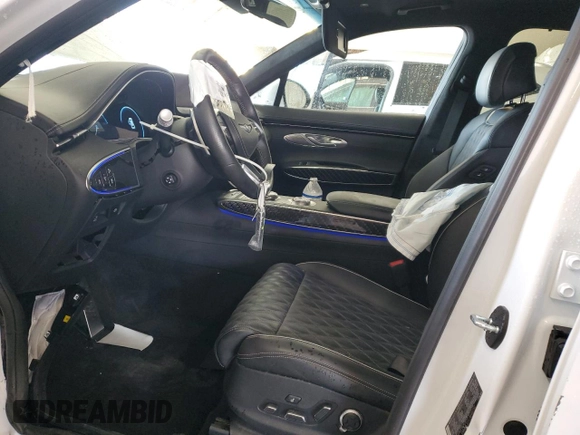 2024 Genesis GV70 Sport with VIN 5NMMCDTC2RH007132, listed as a Copart auction lot 63012715 with 23,882 mi miles and Salvage title. Bid and sale history available at DreamBid. Image 7.