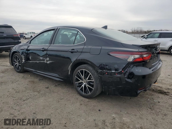 2022 Toyota Camry SE with VIN 4T1G11AK0NU649052, listed as a Copart auction lot 48349785 with 39,476 mi miles and Salvage Title. Bid and sale history available at DreamBid. Image 2.