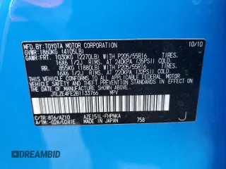 2011 Scion xB z VIN JTLZE4FE2B1133766, wystawiony jako Copart lot #46705885 z przebiegiem 119 629 mil mil oraz Szkoda całkowita • Salvage title. Historia ofert i sprzedaży dostępna na DreamBid. Obrazek 14.
