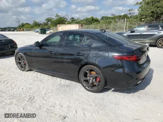 2017 Alfa Romeo Giulia Ti with VIN ZARFAECN4H7545588, listed as a Copart auction lot 54086015 with 125,665 mi miles and Clean Title. Bid and sale history available at carsss.com. Image 2.