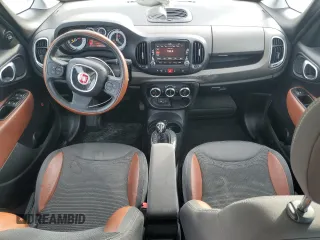 2014 FIAT 500L Trekking with VIN ZFBCFADH4EZ017407, listed as a Copart auction lot 86731744 with 84,989 mi miles and Salvage Title. Bid and sale history available at DreamBid. Image 8.