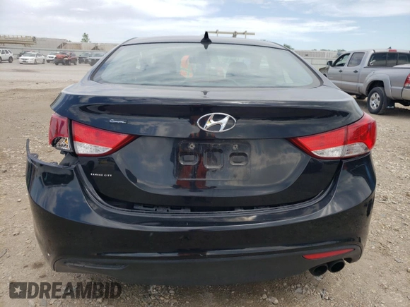 2013 Hyundai Elantra Coupe GS with VIN KMHDH6AE4DU009334, listed as a Copart auction lot 53247094 with 120,426 mi miles and Salvage Title. Bid and sale history available at carsss.com. Image 6.