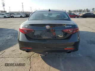 2019 Alfa Romeo Giulia Ti Sport with VIN ZARFAMBN2K7605032, listed as a Copart auction lot 76112464 with 63,046 mi miles and Salvage Title. Bid and sale history available at carsss.com. Image 6.