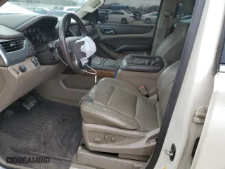 2015 Chevrolet Tahoe LTZ with VIN 1GNSCCKC5FR275738, listed as a Copart auction lot 46456045 with 175,606 mi miles and Salvage Title. Bid and sale history available at carsss.com. Image 7.