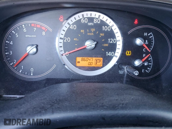 2008 Nissan Quest with VIN 5N1BV28U98N101657, listed as a Copart auction lot 73183964 with 86,047 mi miles and Salvage Title. Bid and sale history available at carsss.com. Image 9.
