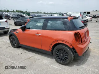 2021 MINI Hardtop Cooper with VIN WMWXR3C03M2N94446, listed as a Copart auction lot 56406585 with 25,240 mi miles and Salvage title. Bid and sale history available at DreamBid. Image 2.
