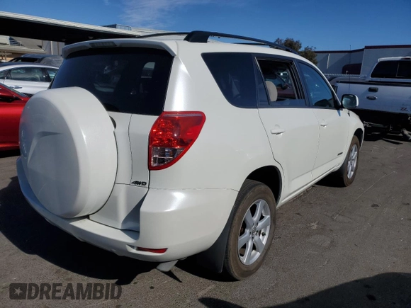 2007 Toyota RAV4 Ltd with VIN JTMBK34V675022527, listed as a Copart auction lot 70842614 with 145,911 mi miles and Salvage Title. Bid and sale history available at carsss.com. Image 3.