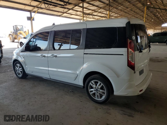 2019 Ford Transit Connect XLT with VIN NM0GS9F24K1393694, listed as a Copart auction lot 58372945 with 136,111 mi miles and Clean title. Bid and sale history available at DreamBid. Image 2.