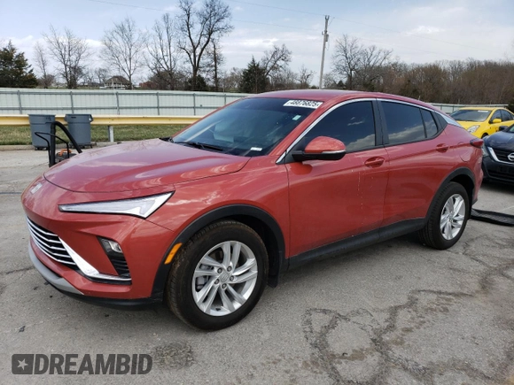 2024 Buick Envista Preferred with VIN KL47LAE24RB148525, listed as a Copart auction lot 48876825 with 14,153 mi miles and Salvage Title. Bid and sale history available at DreamBid. Image 1.