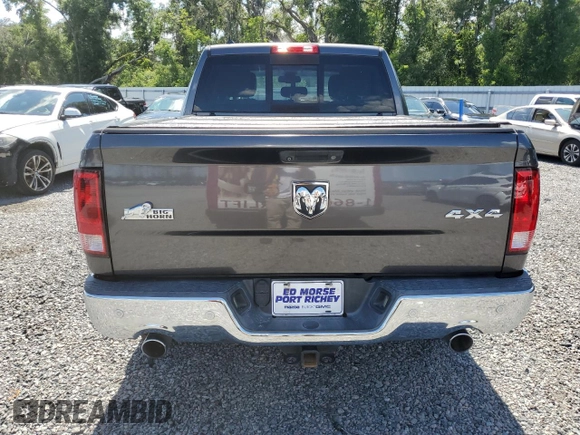2015 Ram 1500 Big Horn with VIN 1C6RR7LT6FS642612, listed as a Copart auction lot 61060605 with 173,212 mi miles and Salvage title. Bid and sale history available at DreamBid. Image 6.