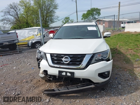 2018 Nissan Pathfinder SL with VIN 5N1DR2MN0JC613806, listed as a IAAI auction lot 42029933 with 148,939 mi miles and . Bid and sale history available at DreamBid. Image 6.