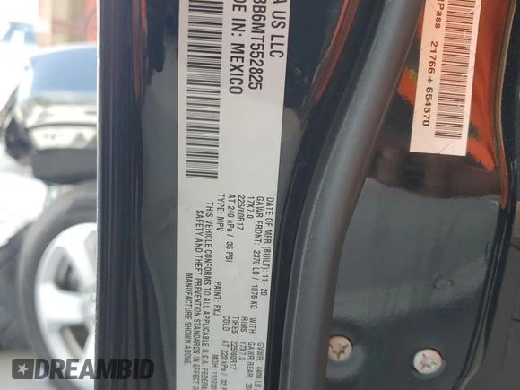 2021 Jeep Compass Latitude с VIN 3C4NJCBB6MT552825, выставлен на аукционе Copart как лот 55292315 с пробегом 48 704 миль миль и На запчасти • Non repairable. История ставок и продаж доступна на DreamBid. Изображение 14.