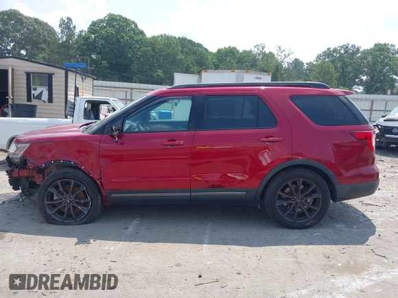 2017 Ford Explorer XLT with VIN 1FM5K7D84HGE18438, listed as a IAAI auction lot 42311925 with 134,650 mi miles and . Bid and sale history available at DreamBid. Image 15.