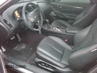 2022 Infiniti Q60 Red Sport 400 with VIN JN1FV7LL2NM681081, listed as a Copart auction lot 83412034 with 11,238 mi miles and Salvage title. Bid and sale history available at DreamBid. Image 7.