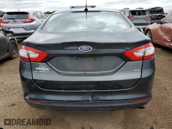 2016 Ford Fusion SE with VIN 1FA6P0H78G5105265, listed as a Copart auction lot 62819935 with 172,129 mi miles and Salvage title. Bid and sale history available at DreamBid. Image 6.