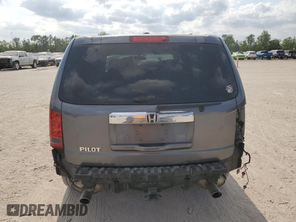 2012 Honda Pilot EX-L with VIN 5FNYF3H68CB034298, listed as a Copart auction lot 53504215 with 160,352 mi miles and Salvage title. Bid and sale history available at DreamBid. Image 6.