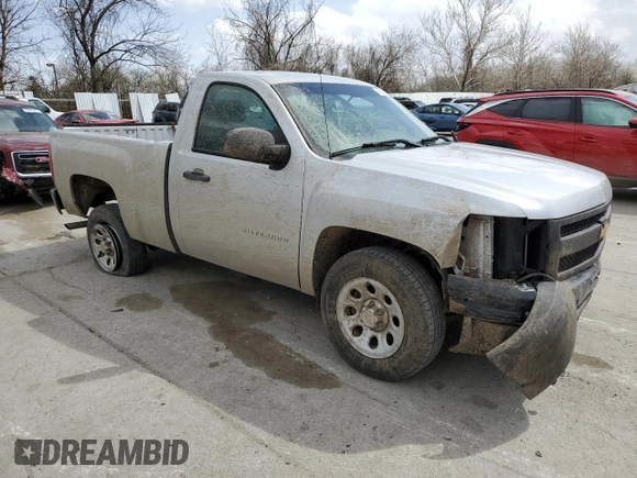 2010 Chevrolet Silverado 1500 Work Truck with VIN 1GCPCPEX8AZ263693, listed as a Copart auction lot 49038045 with 132,268 mi miles and Salvage Title. Bid and sale history available at DreamBid. Image 4.
