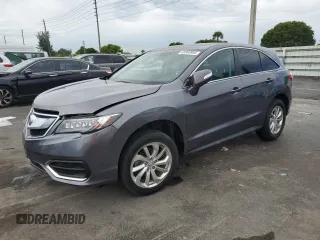 2018 Acura RDX with VIN 5J8TB3H38JL007528, listed as a Copart auction lot 65990995 with 58,261 mi miles and Salvage title. Bid and sale history available at DreamBid. Image 1.