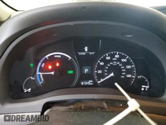 2015 Lexus RX 450h with VIN 2T2BC1BA6FC006178, listed as a Copart auction lot 53119185 with 167,349 mi miles and Salvage Title. Bid and sale history available at DreamBid. Image 9.
