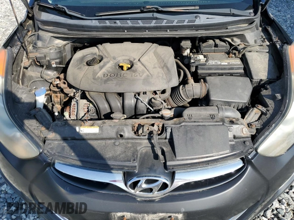2012 Hyundai Elantra GLS with VIN 5NPDH4AE2CH074328, listed as a Copart auction lot 66679905 with 167,703 mi miles and Clean title. Bid and sale history available at DreamBid. Image 11.