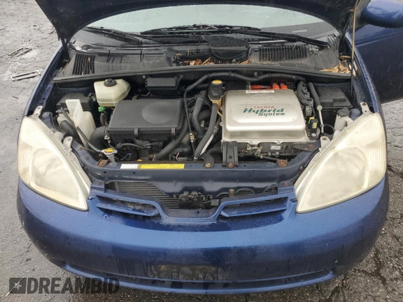 2002 Toyota Prius with VIN JT2BK12U520043897, listed as a Copart auction lot 48957135 with 147,736 mi miles and Salvage Title. Bid and sale history available at carsss.com. Image 11.