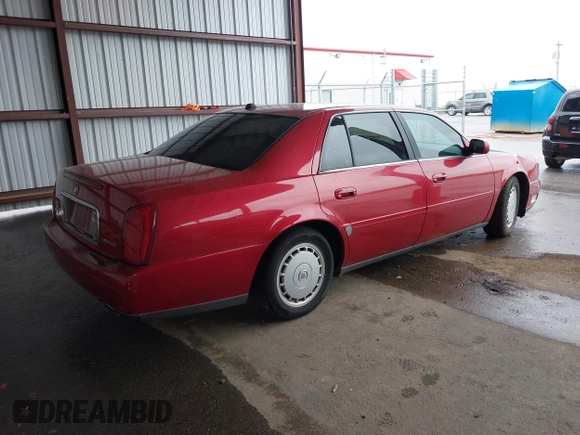 2004 Cadillac DeVille z VIN 1G6KD54Y14U144524, wystawiony jako IAAI lot #41960724 z przebiegiem Nie podano mil oraz . Historia ofert i sprzedaży dostępna na DreamBid. Obrazek 4.