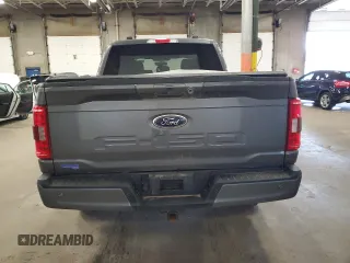 2021 Ford F-150 XL with VIN 1FTFW1E55MFA52455, listed as a Copart auction lot 57447905 with 93,373 mi miles and Salvage title. Bid and sale history available at DreamBid. Image 6.