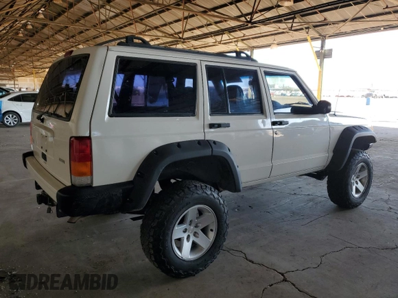 2001 Jeep Cherokee Sport with VIN 1J4FT48S21L614119, listed as a Copart auction lot 47362065 with 184,750 mi miles and Clean Title. Bid and sale history available at carsss.com. Image 3.
