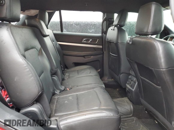 2018 Ford Explorer XLT z VIN 1FM5K7D88JGB65131, wystawiony jako Copart lot #52633515 z przebiegiem 80 226 mil mil oraz Szkoda całkowita • Salvage title. Historia ofert i sprzedaży dostępna na DreamBid. Obrazek 11.
