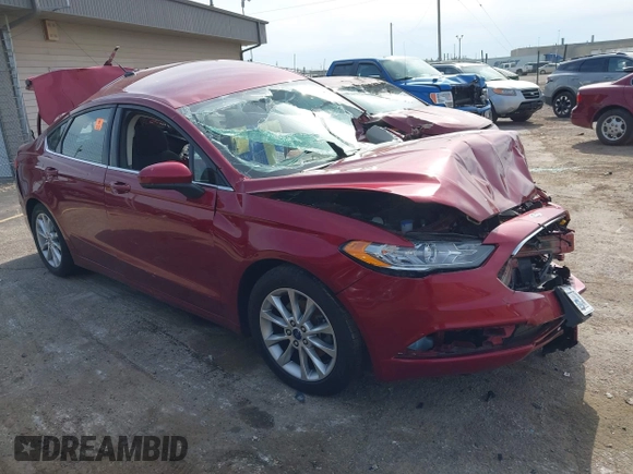 2017 Ford Fusion SE with VIN 3FA6P0H7XHR104696, listed as a IAAI auction lot 42341815 with Not provided miles and . Bid and sale history available at DreamBid. Image 1.
