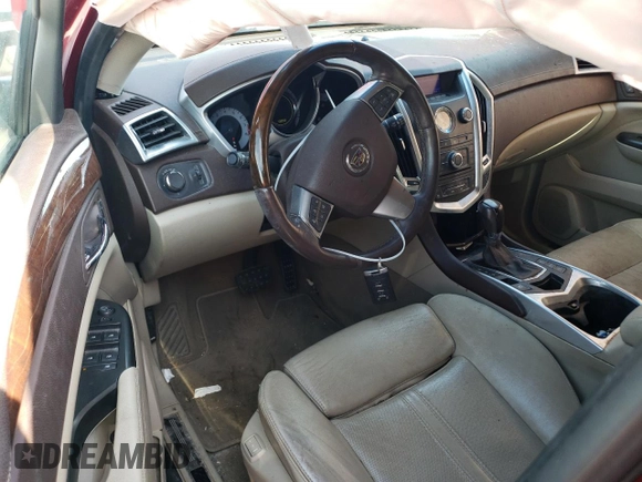 2012 Cadillac SRX Luxury Collection with VIN 3GYFNAE38CS553507, listed as a Copart auction lot 49073555 with 188,556 mi miles and Salvage Title. Bid and sale history available at carsss.com. Image 8.