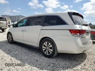 2015 Honda Odyssey EX-L with VIN 5FNRL5H64FB002316, listed as a Copart auction lot 54916735 with 133,170 mi miles and Clean Title. Bid and sale history available at DreamBid. Image 2.
