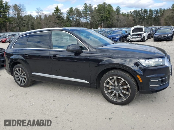 2017 Audi Q7 Premium Plus with VIN WA1LAAF79HD008908, listed as a Copart auction lot 53423665 with 179,650 mi miles and Clean Title. Bid and sale history available at carsss.com. Image 4.