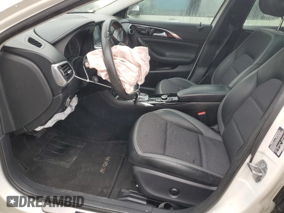 2019 Infiniti QX30 Luxe with VIN SJKCH5CP8KA011169, listed as a Copart auction lot 74402124 with 80,377 mi miles and Salvage title. Bid and sale history available at DreamBid. Image 7.