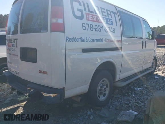 2017 GMC Savana Cargo z VIN 1GTW7AFF3H1911212, wystawiony jako IAAI lot #41153971 z przebiegiem 111 586 mil mil oraz . Historia ofert i sprzedaży dostępna na DreamBid. Obrazek 4.