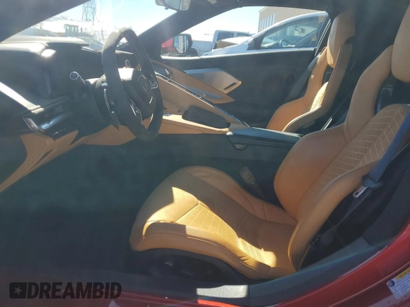 2022 Chevrolet Corvette 3LT z VIN 1G1YC2D48N5112678, wystawiony jako Copart lot #46190125 z przebiegiem 1 518 mil mil oraz Szkoda całkowita • Salvage title. Historia ofert i sprzedaży dostępna na DreamBid. Obrazek 7.