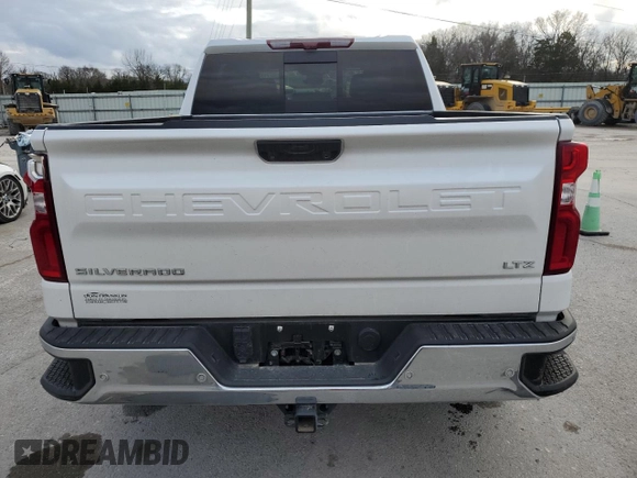 2023 Chevrolet Silverado 1500 LTZ with VIN 1GCUDGED6PZ107151, listed as a Copart auction lot 85771374 with 12,879 mi miles and Salvage Title. Bid and sale history available at carsss.com. Image 6.