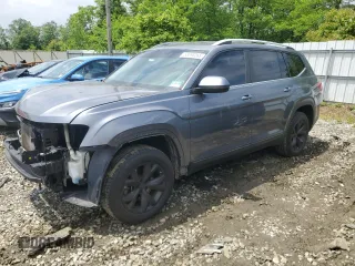2018 Volkswagen Atlas SE with VIN 1V2KR2CA2JC580073, listed as a Copart auction lot 58898265 with 69,377 mi miles and Salvage title. Bid and sale history available at DreamBid. Image 1.