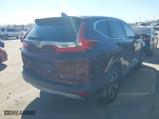 2017 Honda CR-V LX with VIN 7FARW5H38HE015090, listed as a IAAI auction lot 41473703 with 1 mi miles. Bid and sale history available at carsss.com. Image 4.