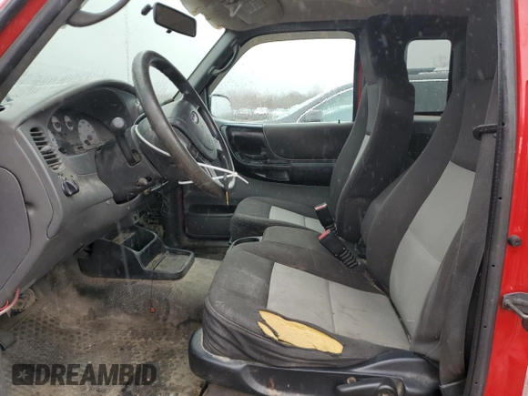 2004 Ford Ranger XL Fleet with VIN 1FTZR45E04TA18303, listed as a Copart auction lot 46085975 with 176,909 mi miles and Salvage Title. Bid and sale history available at DreamBid. Image 7.