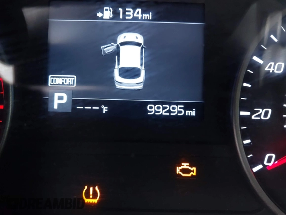 2019 Kia Stinger with VIN KNAE15LA1K6056093, listed as a IAAI auction lot 41620911 with 99,295 mi miles and . Bid and sale history available at DreamBid. Image 7.