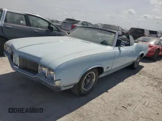 1970 Oldsmobile Cutlass with VIN 342670M174626, listed as a Copart auction lot 75759464 with 696,492 mi miles and Salvage Title. Bid and sale history available at DreamBid. Image 1.