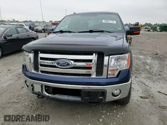 2011 Ford F-150 XL with VIN 1FTFX1ET2BFC30346, listed as a Copart auction lot 59801175 with 215,924 mi miles and Salvage title. Bid and sale history available at DreamBid. Image 13.