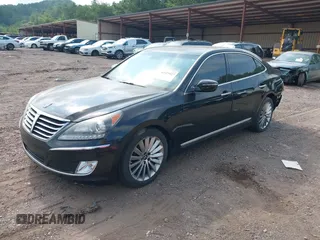 2012 Hyundai Equus Signature z VIN KMHGH4JHXCU048021, wystawiony jako IAAI lot #42423427 z przebiegiem 76 784 mil mil oraz . Historia ofert i sprzedaży dostępna na DreamBid. Obrazek 2.