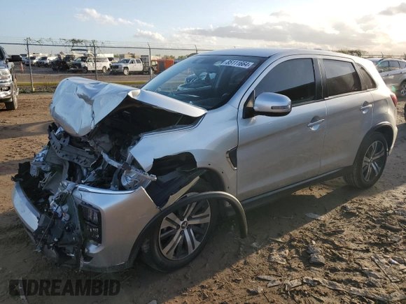 2022 Mitsubishi Outlander SE с VIN JA4APVAU2NU008495, выставлен на аукционе Copart как лот 85111664 с пробегом 60 052 миль миль и Списание • Salvage title. История ставок и продаж доступна на DreamBid. Изображение 1.