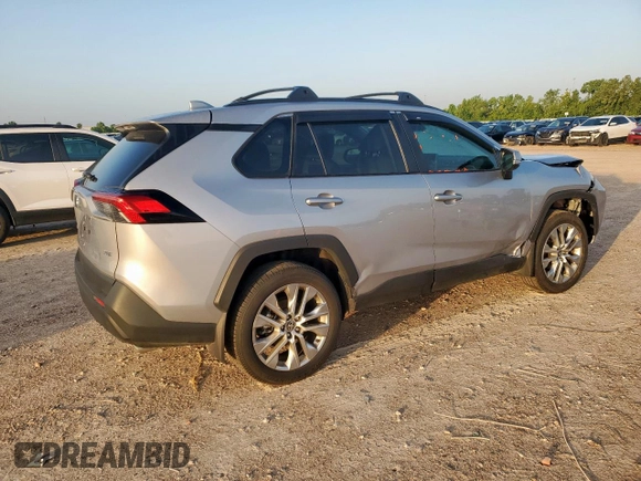 2024 Toyota RAV4 XLE Premium with VIN 2T3C1RFV2RC286896, listed as a Copart auction lot 64267695 with 18,872 mi miles and Salvage title. Bid and sale history available at DreamBid. Image 3.