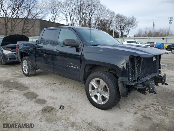 2018 Chevrolet Silverado 1500 Custom with VIN 3GCUKPEC7JG542006, listed as a Copart auction lot 41578555 with 97,794 mi miles and Salvage Title. Bid and sale history available at carsss.com. Image 4.