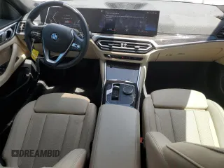 2024 BMW 4 Series 430i with VIN WBA63AV09RFR61736, listed as a Copart auction lot 52798015 with 45,705 mi miles and Salvage title. Bid and sale history available at DreamBid. Image 8.