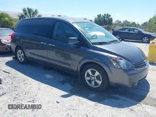 2009 Nissan Quest with VIN 5N1BV28U09N108613, listed as a IAAI auction lot 41895609 with 60,931 mi miles and . Bid and sale history available at carsss.com. Image 1.