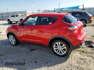 2015 Nissan Juke SV with VIN JN8AF5MR5FT502037, listed as a Copart auction lot 44346205 with 114,300 mi miles and Salvage Title. Bid and sale history available at carsss.com. Image 2.